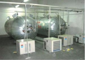 Low pressure carbon dioxide fire extinguishing system 